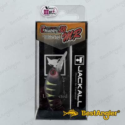 Jackall Chubby 38F MR UV Mat Black Perch