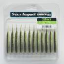 Keitech Sexy Impact 2.8" Green Pumpkin Chartreuse - #401