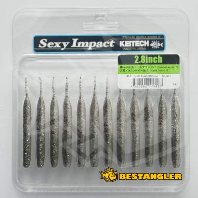 Keitech Sexy Impact 2.8" Gold Flash Minnow - #417