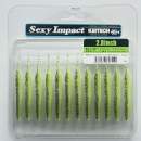 Keitech Sexy Impact 2.8" Purple Chartreuse - BA#03