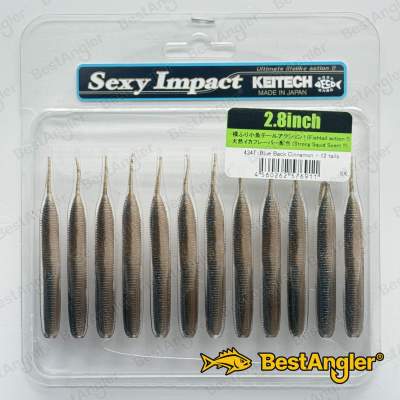 Keitech Sexy Impact 2.8" Blue Back Cinnamon - #434