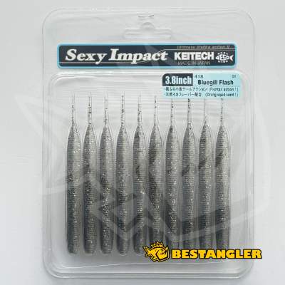 Keitech Sexy Impact 3.8" Bluegill Flash - #418