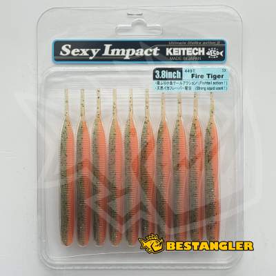 Keitech Sexy Impact 3.8" Fire Tiger - #449