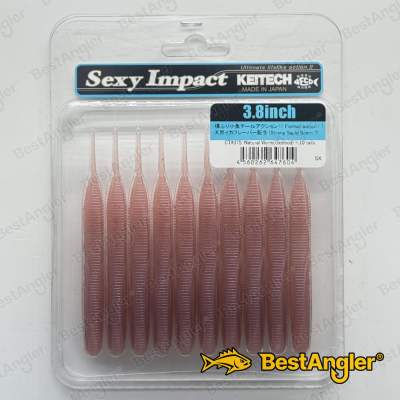 Keitech Sexy Impact 3.8" Natural Worm - CT#37