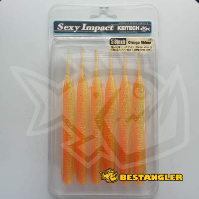 Keitech Sexy Impact 5.8" Orange Shiner - #441