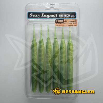 Keitech Sexy Impact 5.8" Lime / Chartreuse - #424