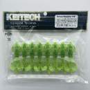 Keitech Crazy Flapper 2.8" Chartreuse Pepper Shad - CT#30