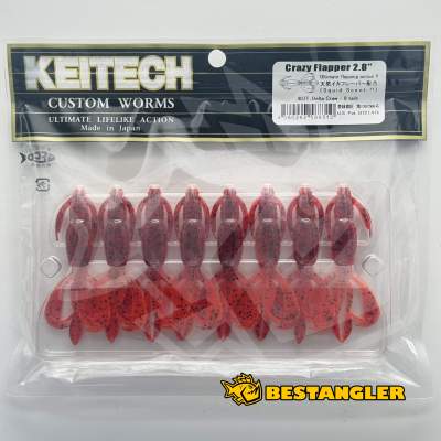 Keitech Crazy Flapper 2.8" Delta Craw - #407