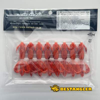 Keitech Crazy Flapper 2.8" Delta Craw - #407