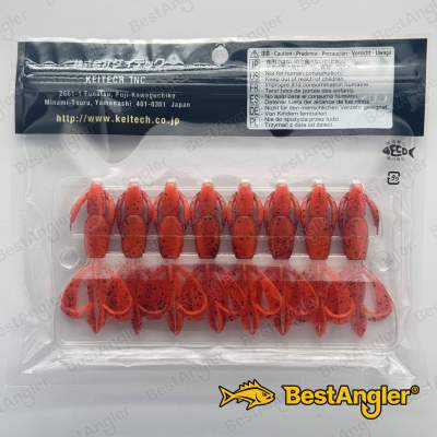 Keitech Crazy Flapper 2.8" Delta Craw - #407