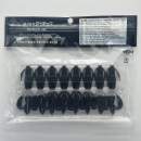 Keitech Crazy Flapper 2.8" Black - #001