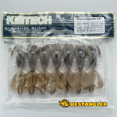 Keitech Crazy Flapper 3.6" Arkansas Shiner - CT#02