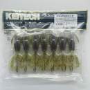 Keitech Crazy Flapper 3.6" Green Pumpkin Chartreuse - #401