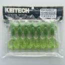 Keitech Crazy Flapper 3.6" Chartreuse Pepper Shad - CT#30