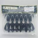 Keitech Crazy Flapper 4.4" Black - #001