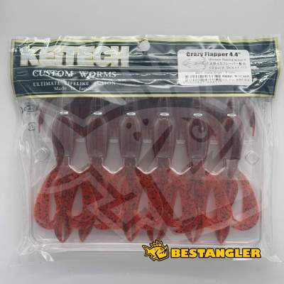 Keitech Crazy Flapper 4.4" Delta Craw - #407