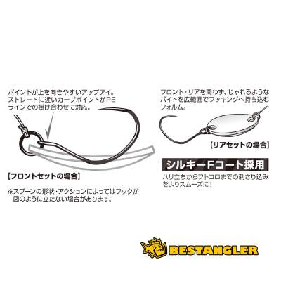 DECOY Area Hook Type IX Floria #12 - 823101