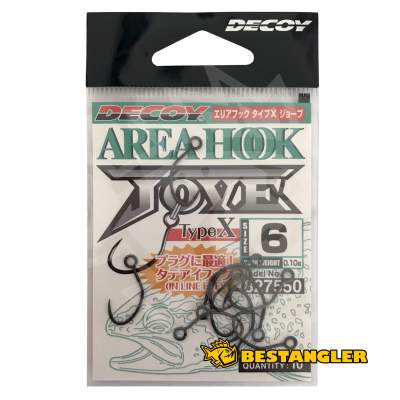 DECOY Area Hook Type X Jove #6 - 827550