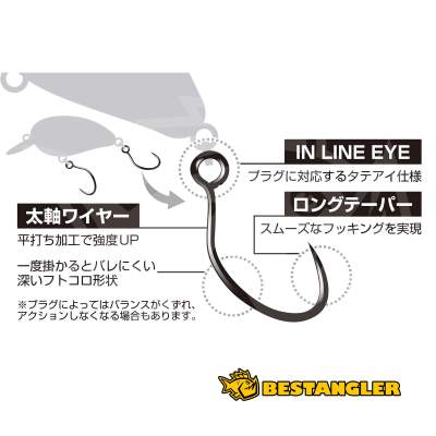 DECOY Area Hook Type X Jove #6 - 827550