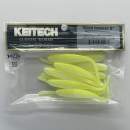 Keitech Shad Impact 3" Chartreuse Shad - CT#13
