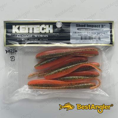 Keitech Shad Impact 3" Fire Tiger - #449