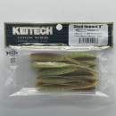 Keitech Shad Impact 3" Motoroil / Chartreuse - CT#14