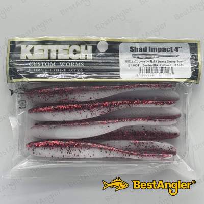 Keitech Shad Impact 4" Zombie - BA#05