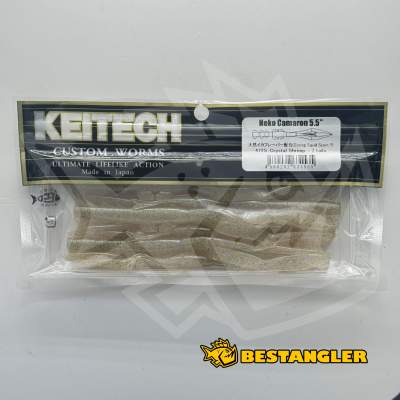 Keitech Neko Camaron 5.5" Crystal Shrimp - #472