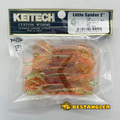 Keitech Little Spider 2" Fire Tiger - #449