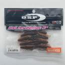 O.S.P DoLive Shrimp 3" Green Pumpkin/Pink & Red Flake TW155