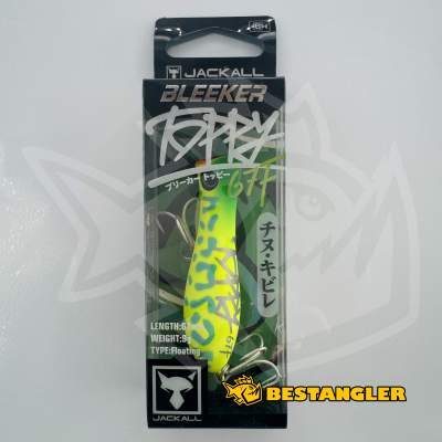 Jackall Bleeker Toppy 67F Matte Chartreuse Coach Dog