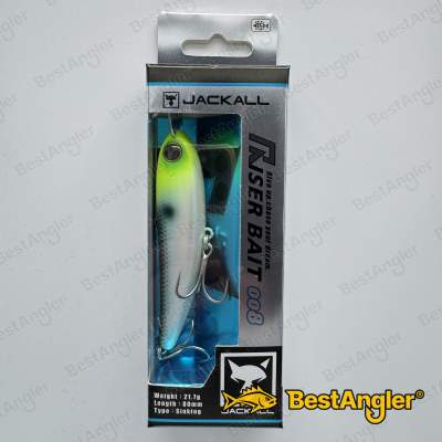Jackall Riser Bait 008 Inakko Chartreuse Head