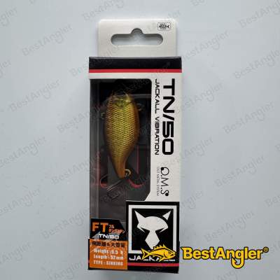 Jackall TN50 Full Tungsten Double Clutch Gold & Black