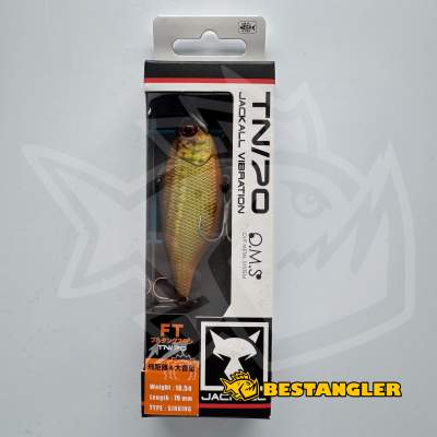 Jackall TN70 Full Tungsten Double Clutch Gold & Black - 126778