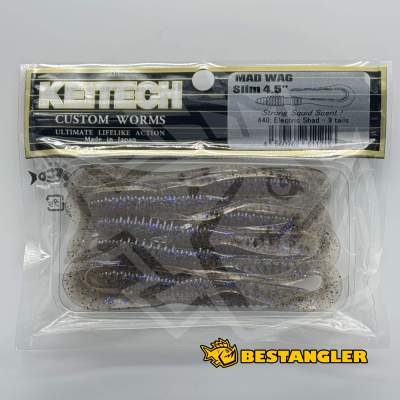 Keitech Mad Wag 4.5" Electric Shad - #440