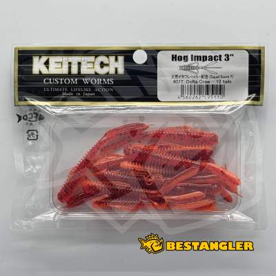 Keitech Hog Impact 3" Delta Craw - #407