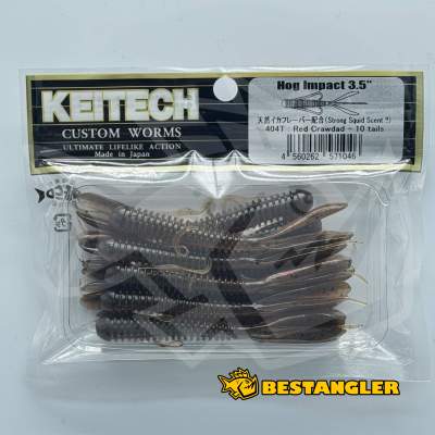 Keitech Hog Impact 3.5" Red Crawdad - #404