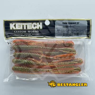 Keitech Hog Impact 4" Fire Tiger - #449