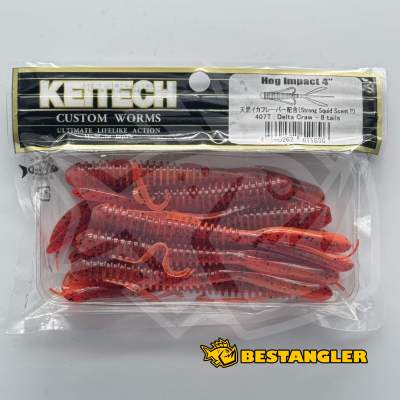 Keitech Hog Impact 4" Delta Craw - #407