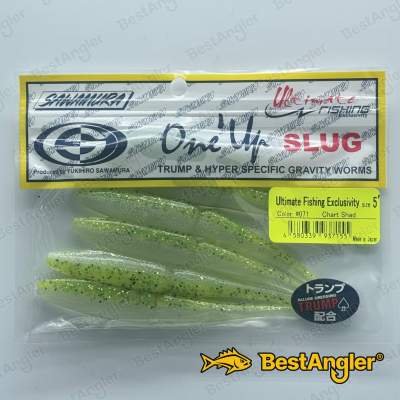 Sawamura One Up Slug 5" #071 Yellow Chart