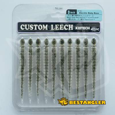 Keitech Custom Leech 3" Electric Baby Bass - #474