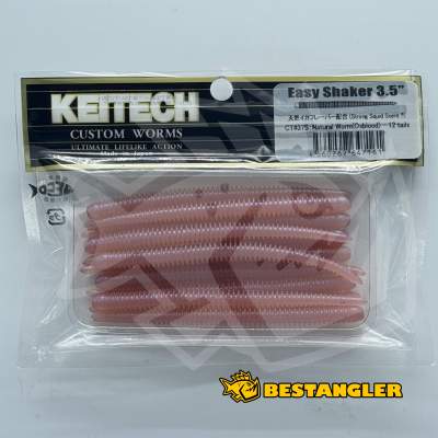 Keitech Easy Shaker 3.5" Natural Worm - CT#37