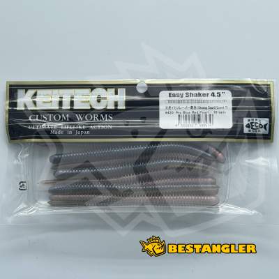 Keitech Easy Shaker 4.5" Pro Blue / Red Pearl - #420