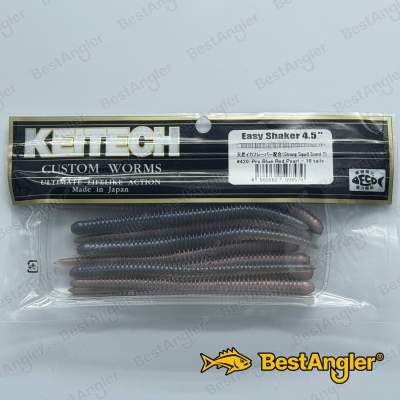 Keitech Easy Shaker 4.5" Pro Blue / Red Pearl - #420