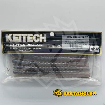 Keitech Easy Shaker 5.5" Pro Blue / Red Pearl - #420