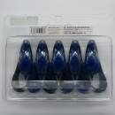 Keitech Noisy Flapper 3.5" Black Blue - #413