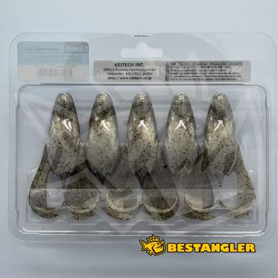 Keitech Noisy Flapper 3.5" Green Pumpkin Frog - #465