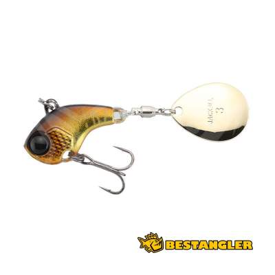 Jackall Deracoup 32 mm 3/4 oz 21 g Silver Powder Gold & Black