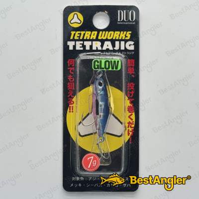 DUO Tetra Works Tetra Jig 7g Blue Pink Zebra Glow PHA0040
