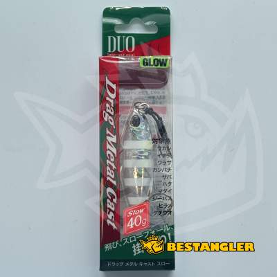 DUO Drag Metal Cast SLOW 40g Zebra Glow PDA0101